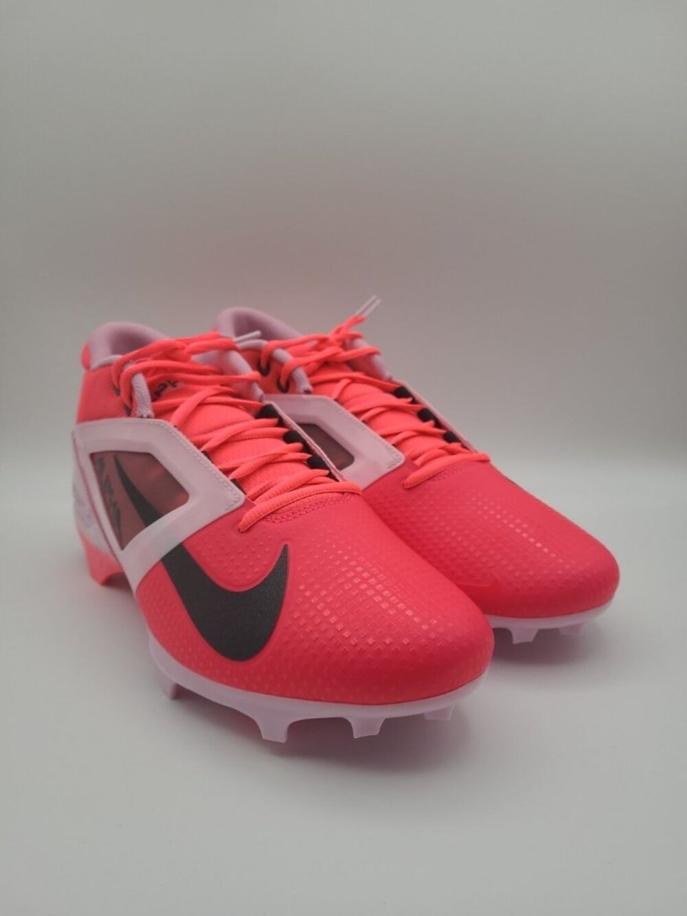 Nike Alpha Menace 4 Pro NRG Mens Size 10.5 Racer Pink Football Cleats HJ4568-600 - Picture 1 of 8